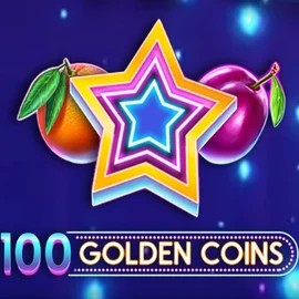 100 Golden Coins online game logo by Amusnet Interactive on spinorhino-casino.eu