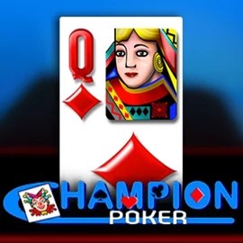 Champion Poker slot visual from Spin2Win available on spinorhino-casino.eu