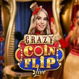 Try Crazy Coin Flip slot by Evolution on spinorhino-casino.eu – logo image