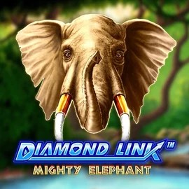 Slots logo of Diamond Link Mighty Elephant from Novomatic at Spinorhino Casino