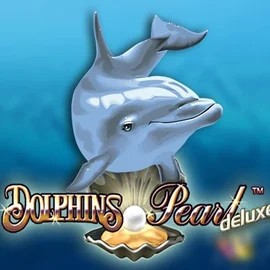 Official Slots logo: Dolphins Pearl Deluxe by Novomatic at Spinorhino Casino