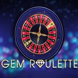 Gem Roulette slot visual from iSoftBet available on spinorhino-casino.eu