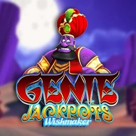 Genie Jackpots Wishmaker game by Blueprint Gaming – logo hosted on Spinorhino Casino
