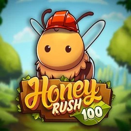 Honey Rush 100 slot visual from  available on spinorhino-casino.eu