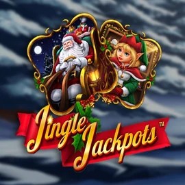 Jingle Jackpots logo by Dragon Gaming Spinorhino Casino