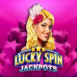 Lucky Spin Jackpots online game logo by Novomatic on spinorhino-casino.eu