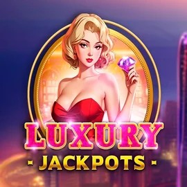 Luxury Jackpots by Triple Cherry, showcased at spinorhino-casino.eu – game logo