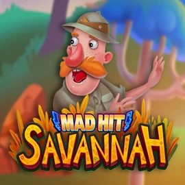 Mad Hit Savannah by RubyPlay, showcased at spinorhino-casino.eu – game logo