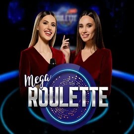 Live Casino logo of Mega Roulette from Pragmatic Play at Spinorhino Casino