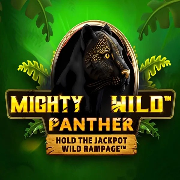 Mighty Wild Panther online game logo by Wazdan on spinorhino-casino.eu