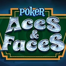 Poker Aces &amp; Faces (Nucleus Pyramid Poker) by Nucleus Gaming, showcased at spinorhino-casino.eu – game logo