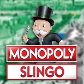 Slingo Monopoly slot visual from Gaming Realms available on spinorhino-casino.eu