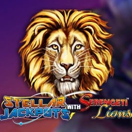 Enjoy Stellar Jackpots with Serengeti Lions by Lightning Box Game – logo hosted on spinorhino-casino.eu